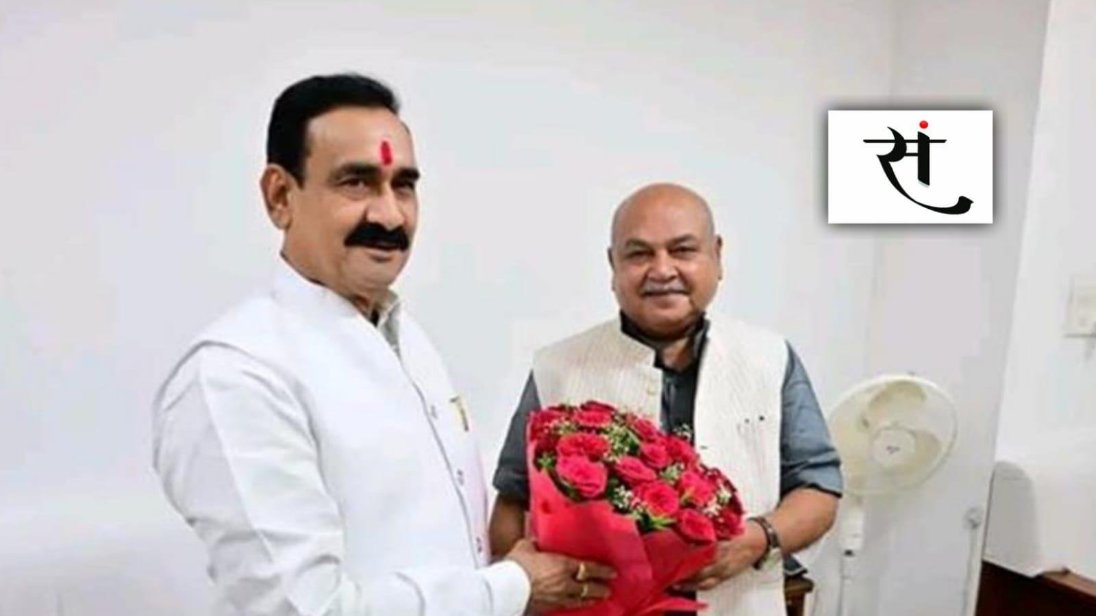 दतिया उपचुनाव: डॉ. नरोत्तम मिश्रा ने की कद्दावर नेता से मुलाकात... चर्चा का बाजार गर्म!