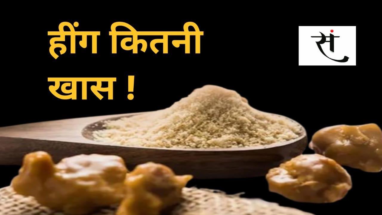 कीचन में स्वास्थ्य का खजाना ‘हींग’... जानिये फायदे और नुकसान!